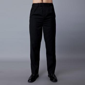 Kocharbeitshose Männer Schwarz Flexi-Taille