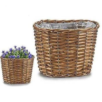 Cesta Multiusos Mimbre 20 X 17.5 X 20 cm