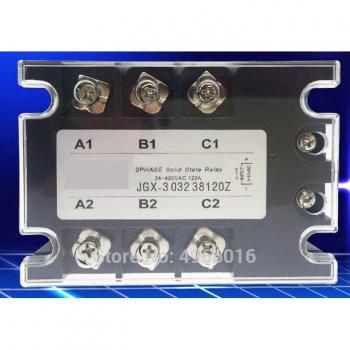Relé Trifásico de Estado Sólido MGR‑3 DC Control 120 A