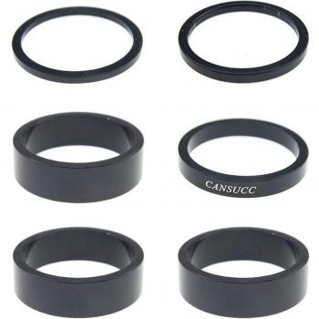 CANSUCC Aluminium Headset Dichtungsringe für Fahrräder