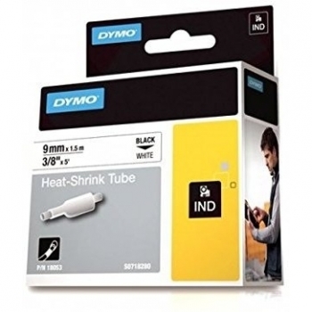 Dymo Rhino Schrumpfschlauch-Etiketten 9 mm x 1,5 m