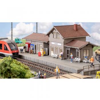 Modello pronto e assemblato Piattaforma ferroviaria H0