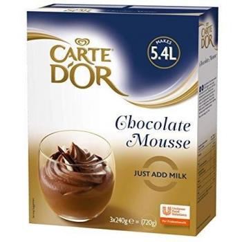 Carte D'Or Chocolate Mousse Dessert Powder, 720 g