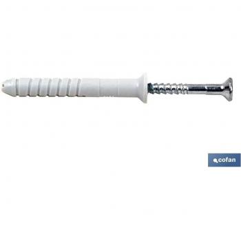 Collarín de taco golpeado avellanado 8 × 140 – Pack de 100 piezas
