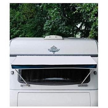 BRUNNER 209/541 – Oscurante S3+S4, Alluminio/Bianco, 650 X 300, Articolo da Campeggio