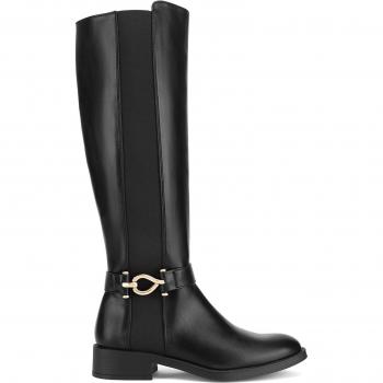 Scarpe da stivale al ginocchio nero Clara Barson WS6338‑01