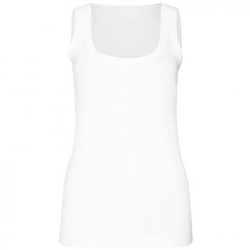 Marc Cain Feinripp-Top mit Stretch-Anteil, Größe 38 - women - Weiss - 38