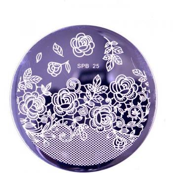 Floral Animal Nail Art Stamping Template
