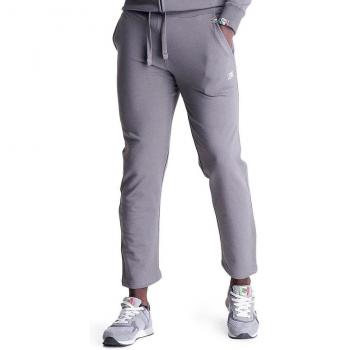 Jeans largo Leone 1947 con logo pequeño gris