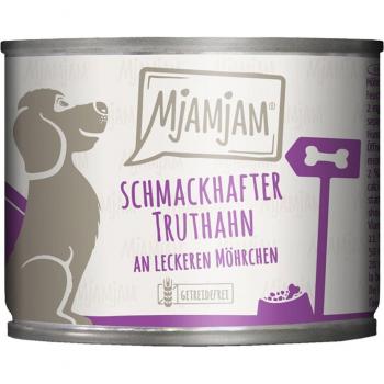 MjAMjAM schmackhafter Truthahn an leckeren Möhrchen 6x200g