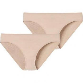 Schiesser Damen Slip Spitzen-Design 2er Pack