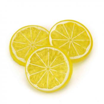 6PCS Mini Fake Lemon Leaves