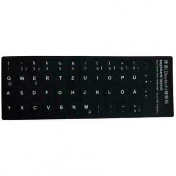 German Lettering Keyboard Stickers for PC