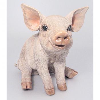 Real Life Large Piglet Garden Ornament