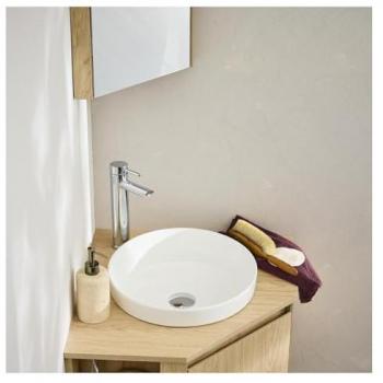 Céramique blanche vasque semi-encastrée 36 cm