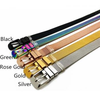 10pcs 8x210mm Stainless Steel Bracelet for 8mm Slide Charm Beads - Men and Women Jewelry
