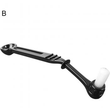 Espresso Coffee Machine Cleaning Spoon and Brush