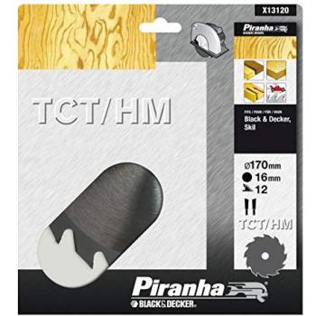 Lame TCT 170 mm Piranha Stanley STA13120