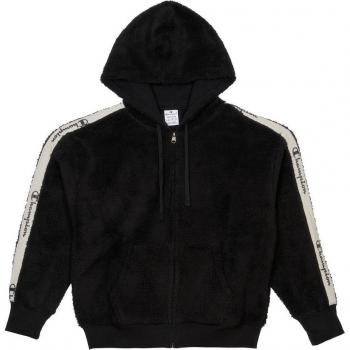 Felpa Champion Full Zip Cappuccio N&B Donna S