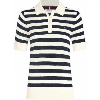 Jersey polo marino de mujer Tommy Hilfiger