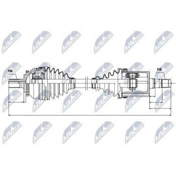 NPW‑VV 045 Power Shaft
