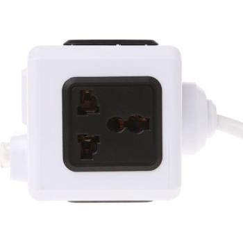 Smart Home Cube US Plug 4 Outlet Adapter