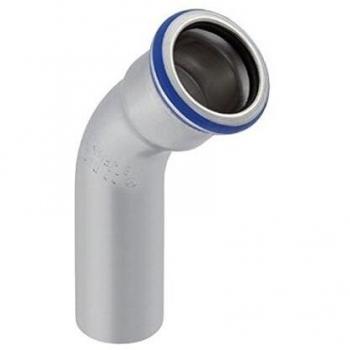 Geberit Mapress Edelstahl Bogen IA 45° d 18 mm, mit Einschubende
