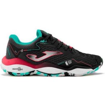 Zapatillas de pádel joma t.smash 2301 negro turquersa hombre