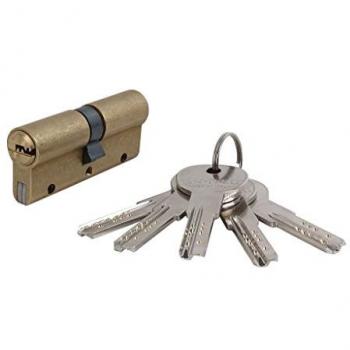 Cilindro di sicurezza antiurto 35/45 l. Ottone lungo