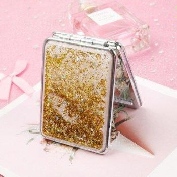 Dual-Sided Mini Pocket Makeup Mirror