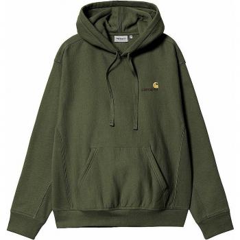 Carhartt WIP American Script Sudadera con Capucha verde