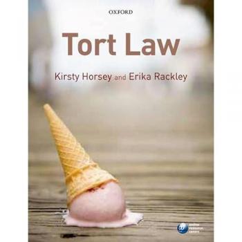 Tort Law - Kirsty Horsey et Erika Rackley
