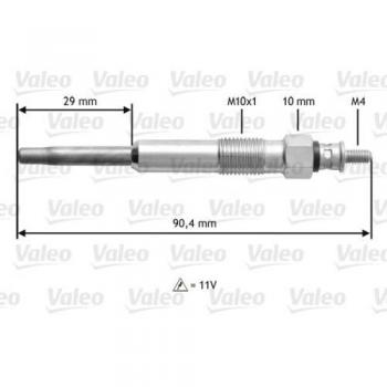 Candeletta Diesel VALEO 11V