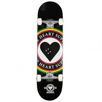 Shortboard Skating HEART SUPPLY Rasta 8.0 Blanc Mixte 4 roues