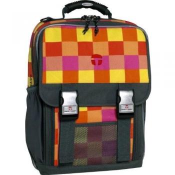 Take It Easy Arrow 28L Schulrucksack LONDON – Orange & Grau
