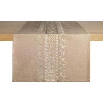 Runner da tavola Nova Nordica ERWIN M. 40x130 cm sabbia/beige