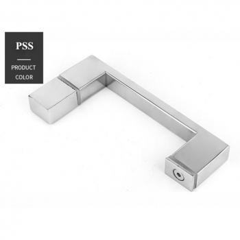 Duschzimmerschrank Griff – Glastür, 145 mm, Edelstahl 304, Schwarz