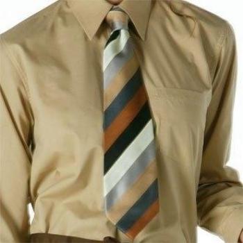 Camisón Nextday A887 Corbata con Rayas Chocolatinas