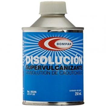 Behälter zum Auflösen von Pannenschutzflüssigkeit Bompar Bleu 205 ml