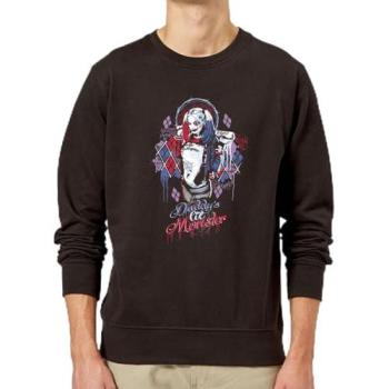 DC Comics Suicide Squad Daddy’s Lil Monster – Black T‑Shirt (S)
