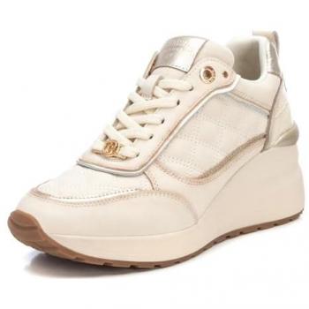 Baskets basses Carmela 161845 en cuir blanc