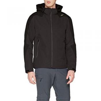 CMP Herren 1+2=3 Winterjacke – Antrachit‑Schwarz – 52