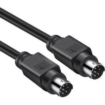 MD8 Mini Din 8 Pin Male-Female Connector