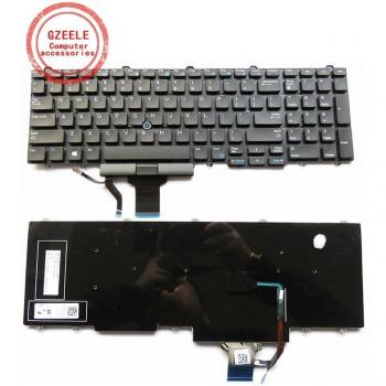 US/RU Keyboard for Dell Latitude E5570