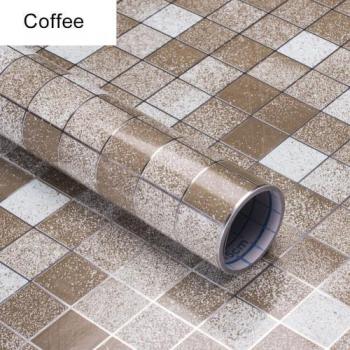 5m Anti-Oil Heat-Resistant Self-Adhesive Mosaic Wall Tile Sticker