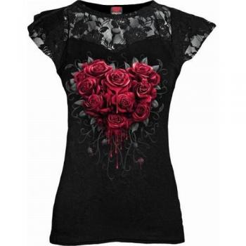 Corazón Triste Blusa Corta Spiral