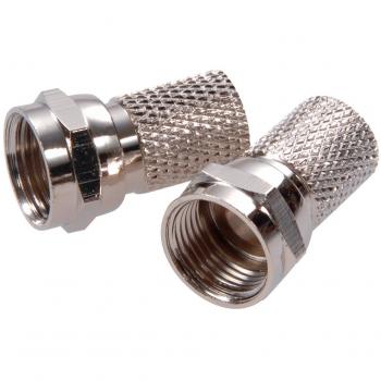 Vivanco Audio‑Video‑Kabel 8 mm Koaxialadapter (44021)