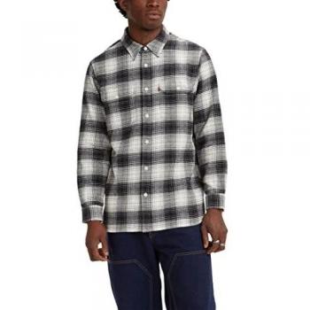 Camicia Levi's nera da uomo Jackson Worker 195730