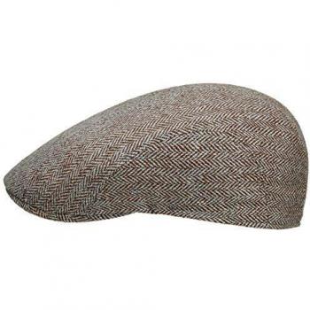 Madison Stetson Silkschiebermütze EU-Qualität, Seiden-Sommerschirmcap für Damen und Herren – 63 cm in Hellblau
