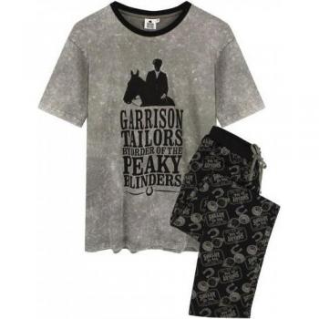 Camicia Notte Tommy Shelby Peaky Blinders Uomo XL Nero